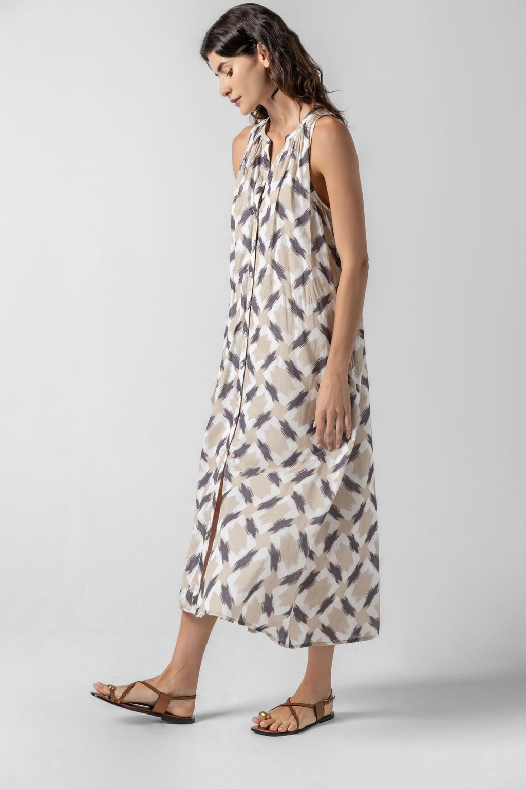 The Modern Ikat-Style Midi