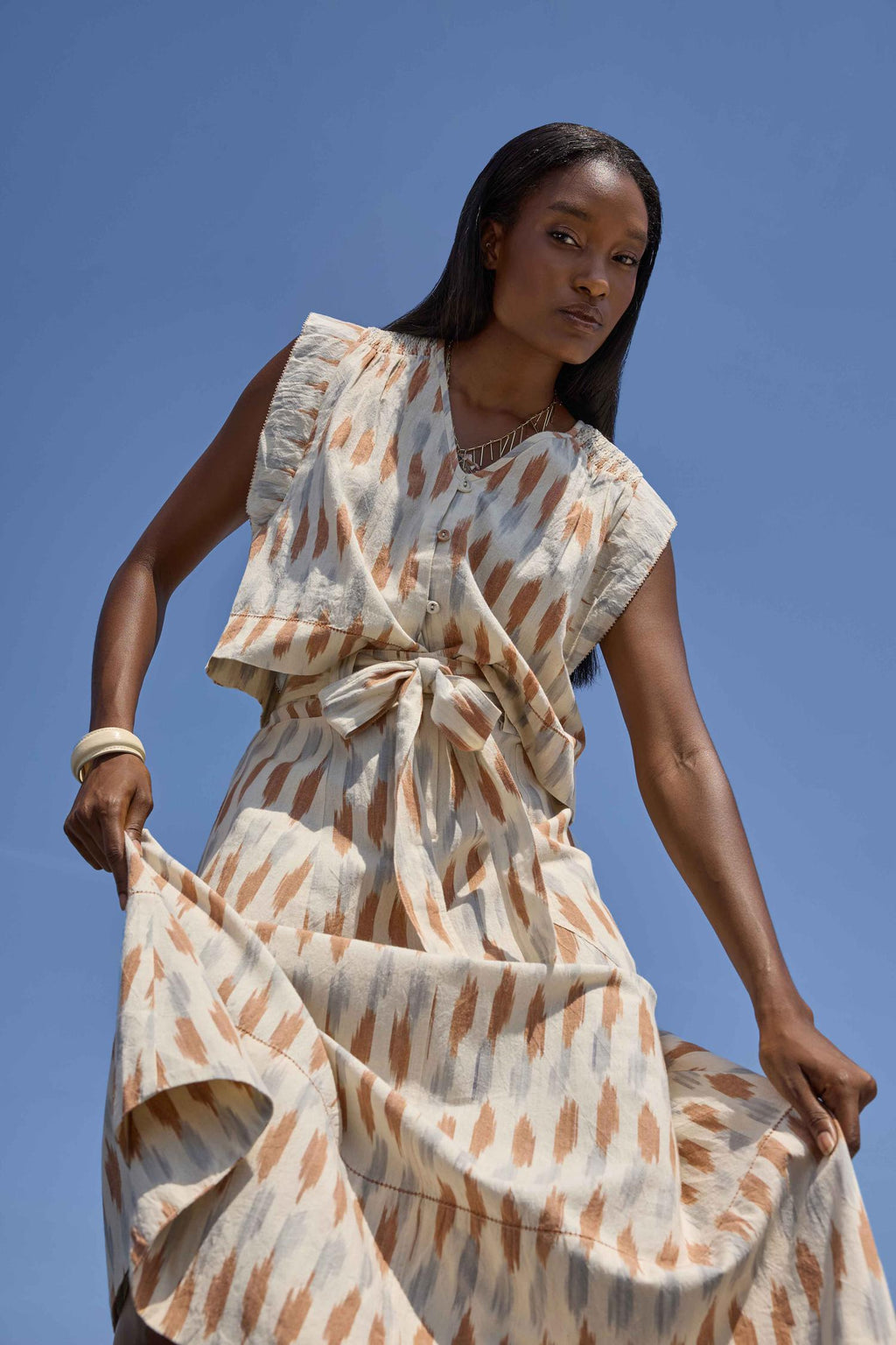 The Modern Bohemian Button-Down Shell