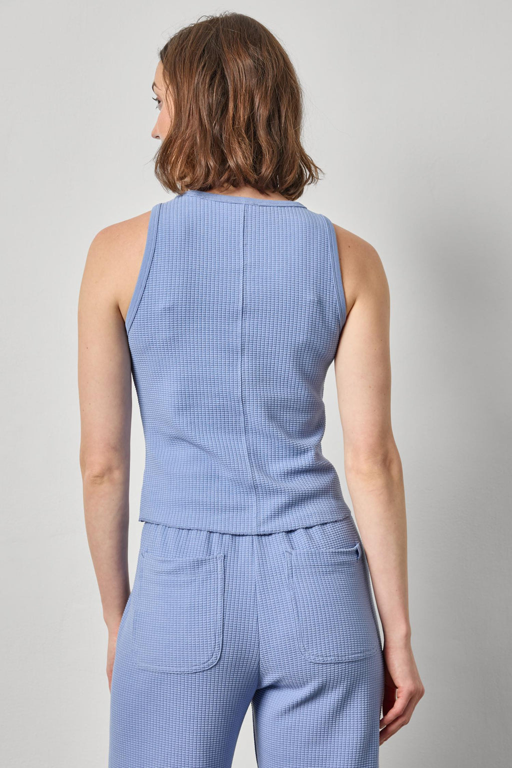 The Serene Waffle-Knit Tank