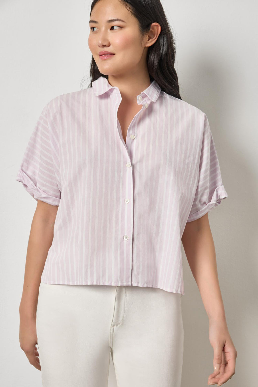 Classic Pastel Stripe Shirt